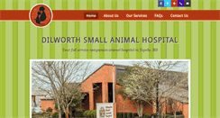 Desktop Screenshot of dilworthsmallanimalhospital.com